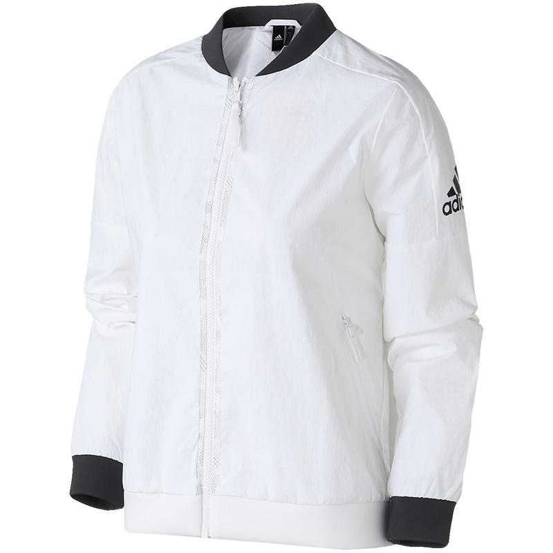 【自营】adidas阿迪达斯女子夹克外套立领休闲运动服DM5258