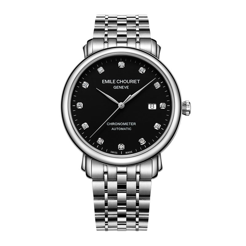 (Emile Chouriet)瑞士艾米龙表莱蒙系列天文台男士机械表00.1168.G40.6.6.57.6