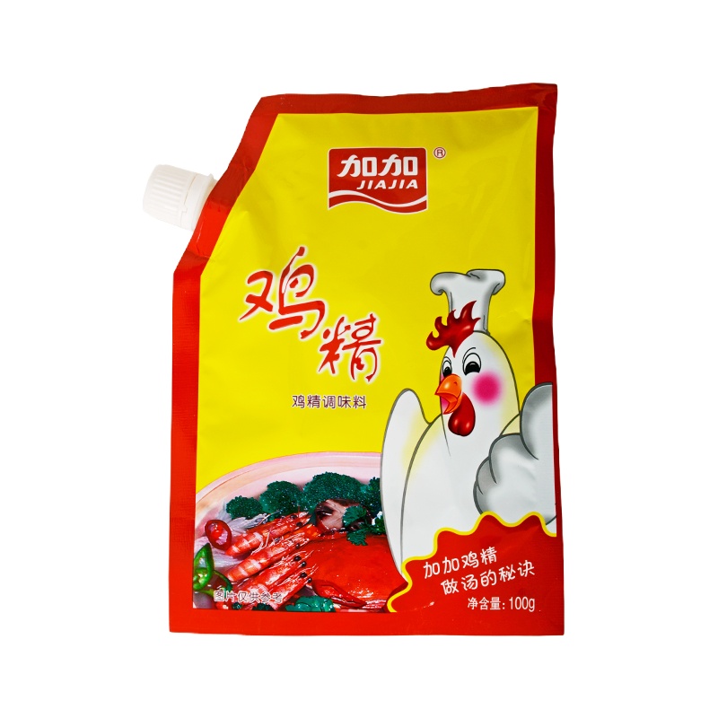 加加(JIAJIA) 带嘴鸡精100g 单包装