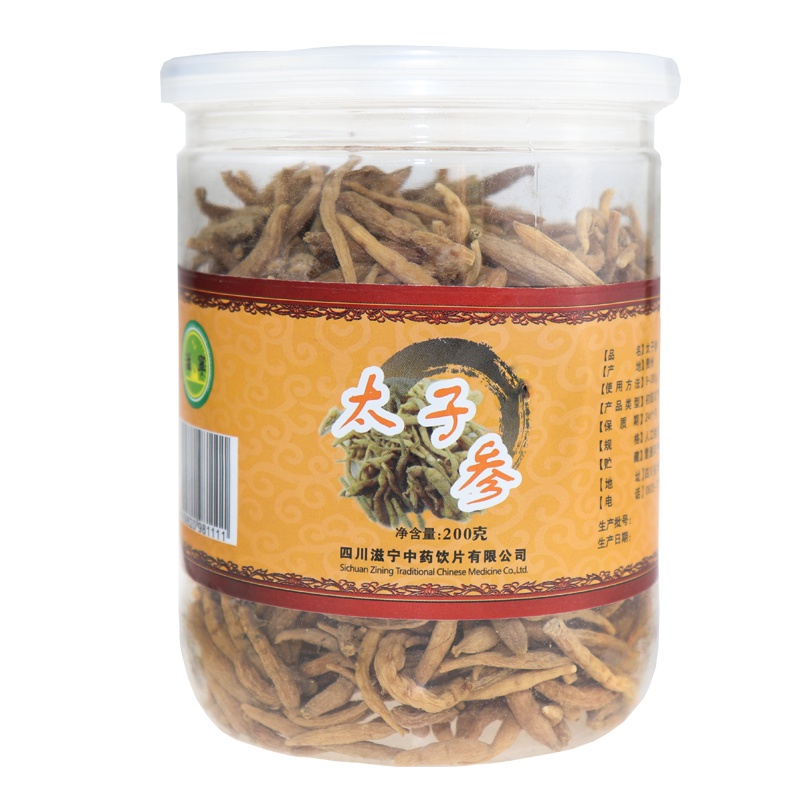 滋宁 太子参孩儿参参类瓶装200g/瓶
