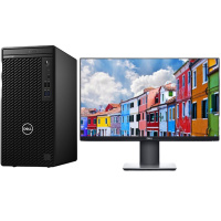 戴尔 OptiPlex 3080MT台式办公电脑i5-10500/16G/256G+1T/4G独显 RX 640/24寸