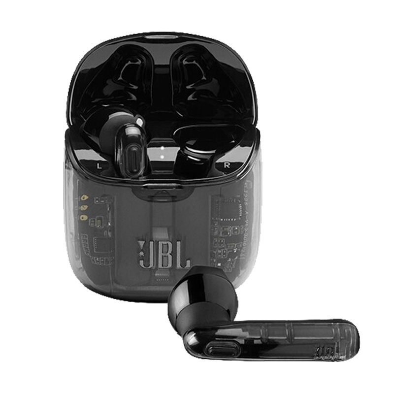 JBL TUNE225TWS Ghost 真无线蓝牙耳机半入耳式骨传导收音运动跑步手机音乐耳机 T225TWS 立体声橙