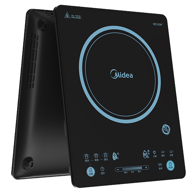 美的/Midea C22-RH2275 电磁炉 家用智能新款电磁炉 触控式家用大功率多功能电磁灶 德国汉森面板火力