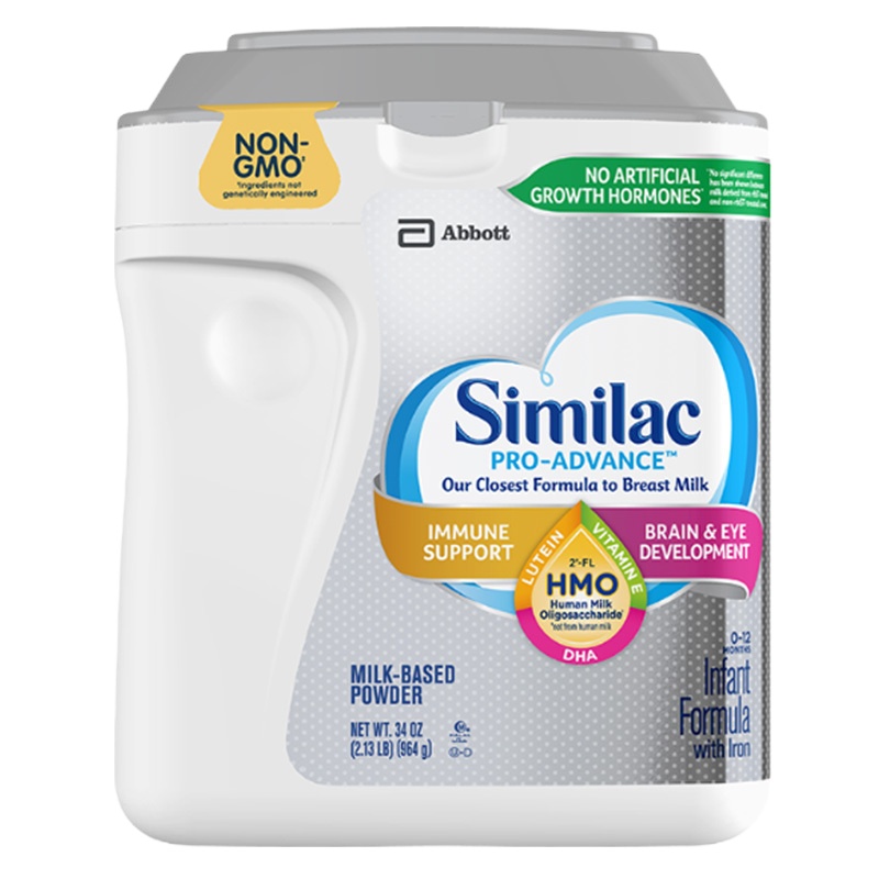 Abbott 美国雅培 心美力低聚糖HMO 非转基因婴幼儿奶粉 1段 (0-12个月) 964g/罐效期22年4月