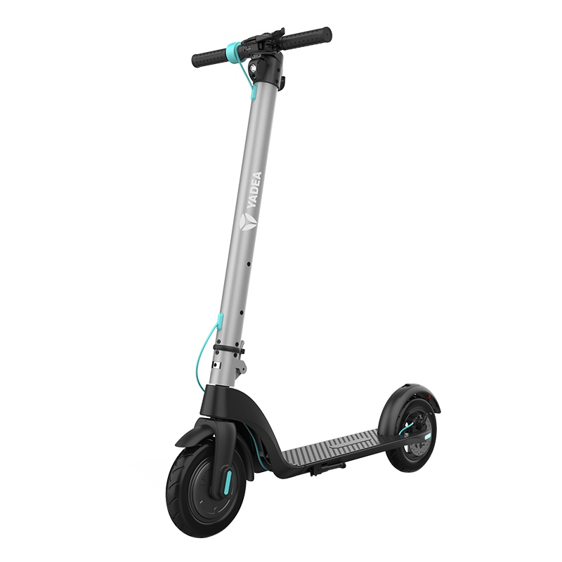 雅迪 L1 雅迪电动滑板车漂移车折叠便携迷型你双轮代步车 钛灰