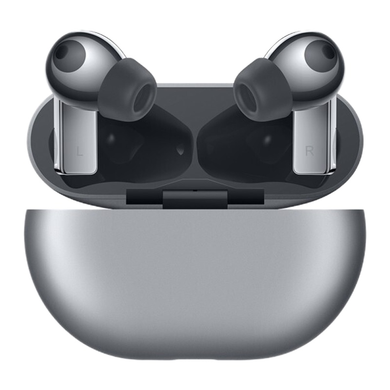 华为HUAWEI FreeBuds Pro 主动降噪真无线蓝牙耳机/入耳式耳机(冰霜银)(个)