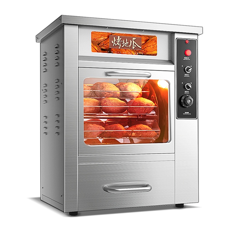 lecon/乐创 商用烤地瓜机全自动烤红薯机器 88型台式标准款不带led灯KSJ/DP/H3-12.5T