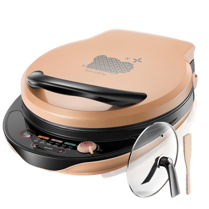 小熊(bear) DBC-B13E1 电饼铛 煎饼铛煎烤机烙饼锅早餐机 单台装