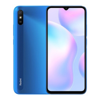 小米 (MI) Redmi 9A 4G+64G 晴空蓝 大字体大音量 AI人脸解锁拍照游戏智能双卡双待老年人红米移动联通电信全网通4G手机