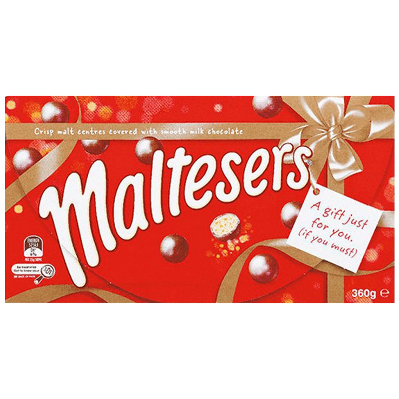 [无数美食博主推荐]麦提莎(Maltesers)麦丽素 夹心巧克力球 360g/盒 进口零食 澳大利亚进口