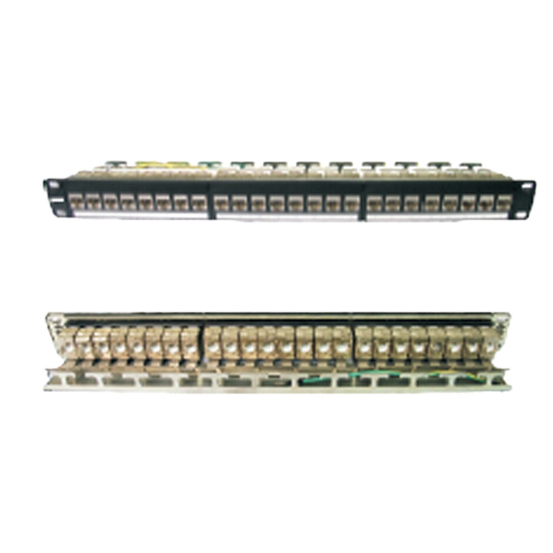 台胜 六类屏蔽配线架 24口 不含模块含安装