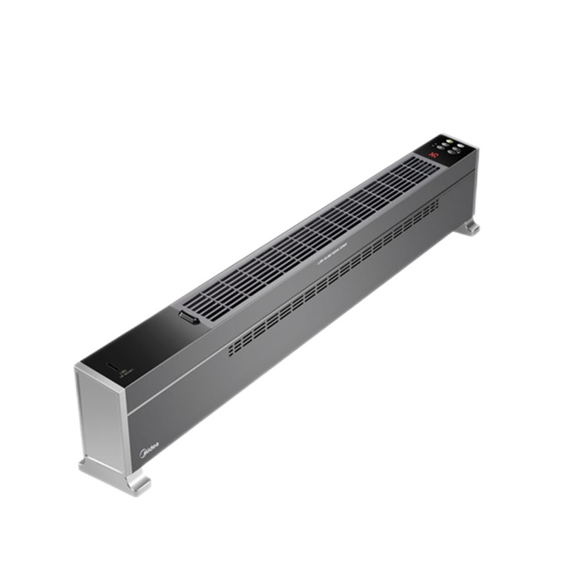 美的新品石墨烯踢脚线电暖器取暖器火炉NDY-SMXL 节能速热 烤火炉取暖器 定时遥控倾倒自动断电过热安全保护