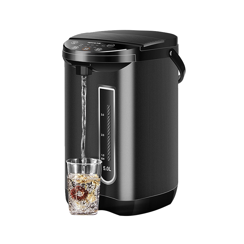 九阳(Joyoung)电热水瓶K50-P611 6段温控 沸腾除氯 支持童锁 304不锈钢 5L 保温恒温电水壶开水瓶