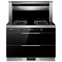 entive/亿田 JJZT-F93XT1MHG集成灶侧吸下排一体式烟灶套装