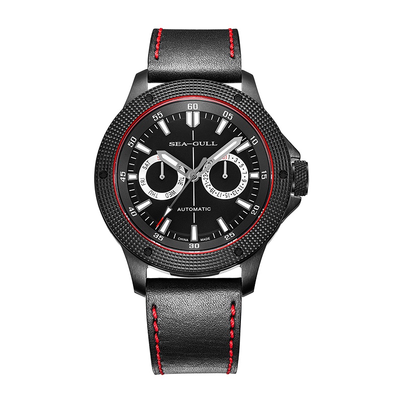 海鸥表(SEAGULL)海鸥手表 男士 防水夜光 自动机械表 男表大国之心 819.22.6062H