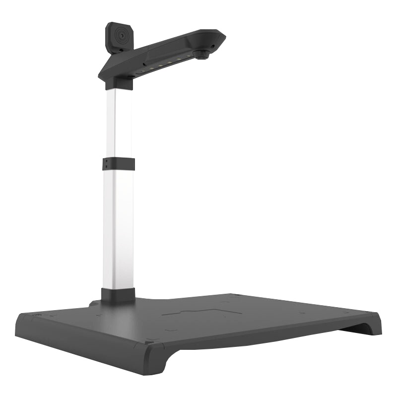 哲林ZL-T1001高拍仪 1000万像素双摄像头A3彩色大幅面 高清CMOS 可拉伸硬底座黑色 内置二代身份证阅读器