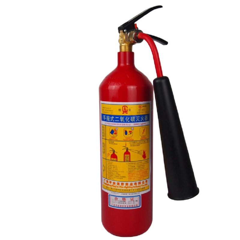 二氧化碳灭火器桂安MT/3(手提式二氧化碳灭火器3kg 机房精密仪器电房灭火器 5年保质期)