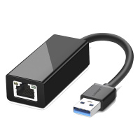 绿联 CR111 USB 3.0千兆网卡 USB转RJ45 亚信AX88179芯片 黑色