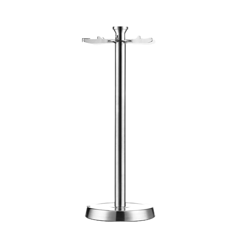 不锈钢厨房勺子烘焙精灵铲子挂架加厚锅铲架置物架旋转支架 厨具收纳架 单件