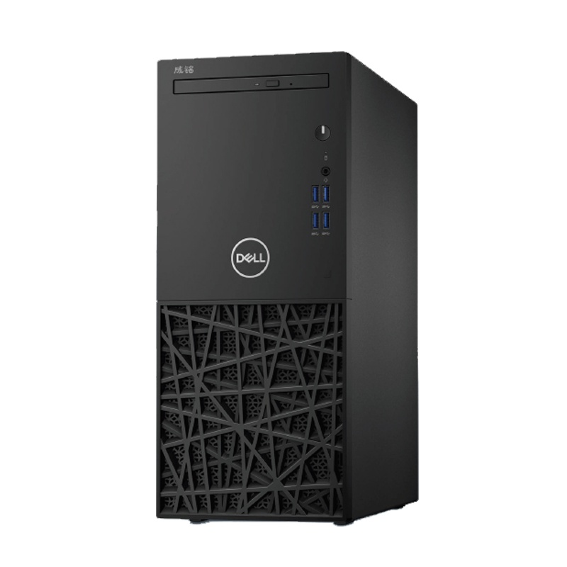 戴尔成铭3988系列 + 23.8寸显示器 (W10专业版系统+双硬盘五年不回收服务 +五年保修)