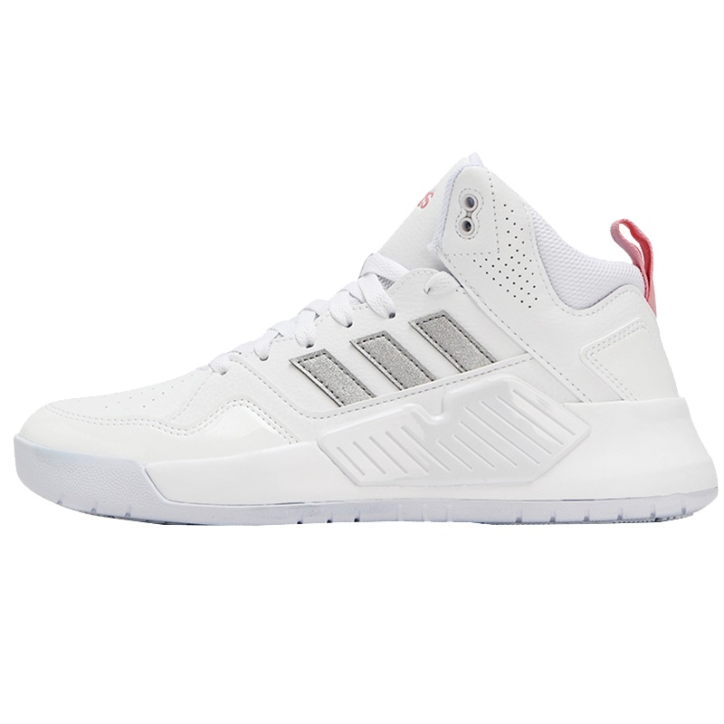 Adidas阿迪达斯NEO运动鞋女高帮小白鞋休闲鞋FZ1043