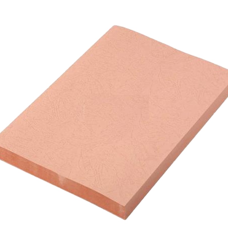 科朗鑫盛彩色皮纹纸 230g 100张/包 粉色