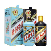 贵州茅台酒 茅台生肖酒 53度500ml*2 [猪年+鼠年]组合装 生肖纪念酒 酱香型白酒