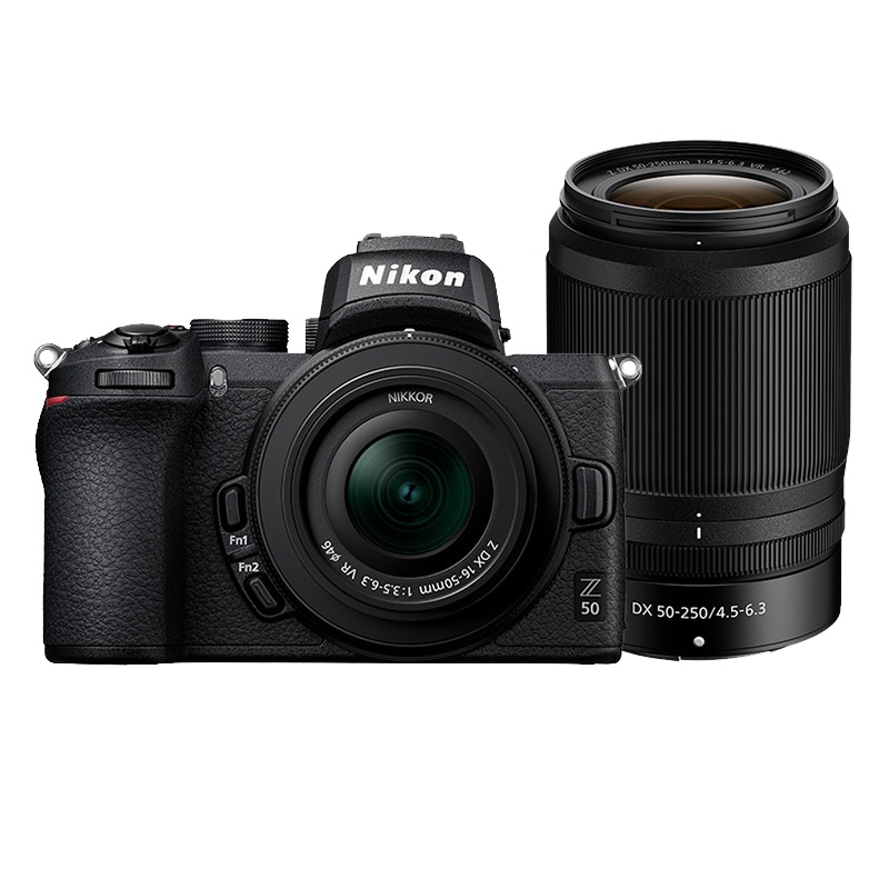 尼康（Nikon）Z50 APS-C画幅 入门级数码微单相机 VLOG（新品） 套机Z DX 16-50mm+50-250mm镜头