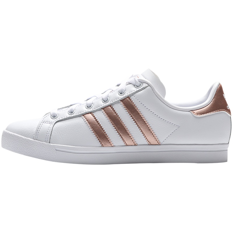 adidas阿迪达斯三叶草女鞋运动休闲板鞋小白鞋EE6201