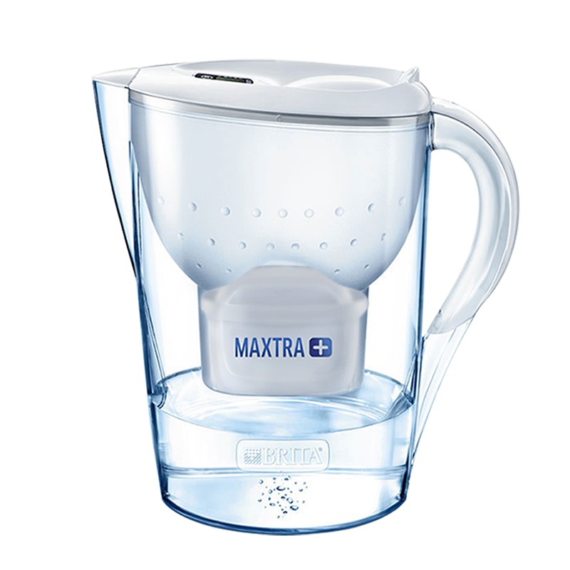 德国BRITA过滤水壶M3.5L碧然德厨房净水壶净水器滤芯家用1壶1芯 白色1壶1芯