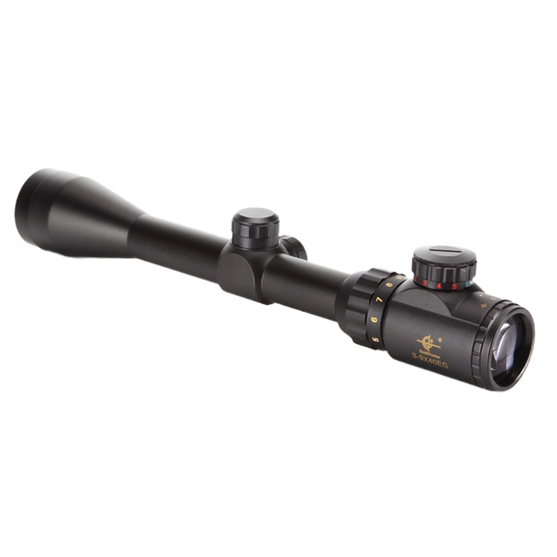 金字弹盖3-9X40EG红绿灯五线分化十字坐标瞄准器高清晰高抗震光学瞄准镜寻鸟镜