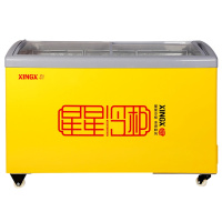 (南通星星)SD/SC-326SY 326升圆弧门冷藏冷冻柜 冰柜卧式商用展示柜
