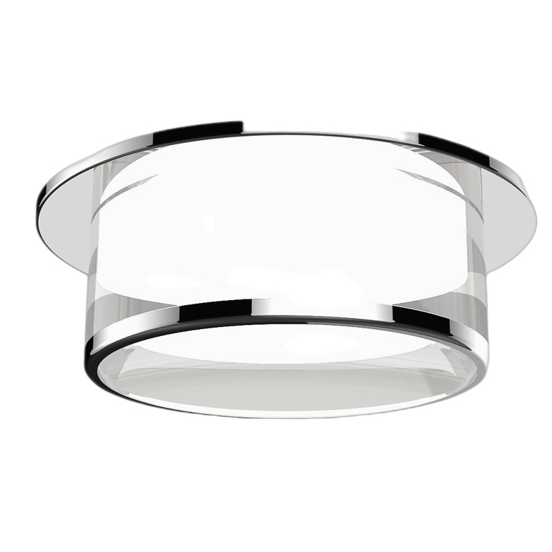 筒灯led嵌入式水晶过道灯走廊灯玄关吊顶网红创意天花灯入户射灯