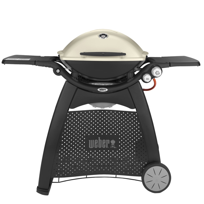 威焙(weber) 便携烧烤炉户外燃气焖烤炉-高盖Q3200家用煤气烧烤架烤肉炉