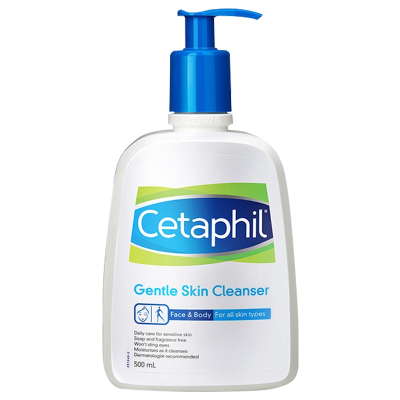 [加拿大原装进口版]Cetaphil 丝塔芙 温和洗面奶 500ml/瓶 经典洁面