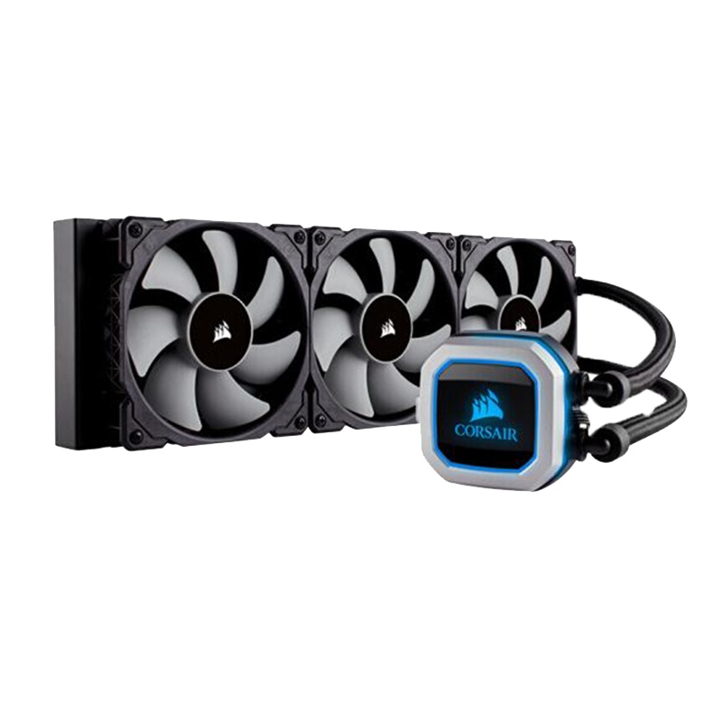 美商海盗船 USCorsair H150i PRO RGB CPU散热器 360mm冷排 一体式CPU水冷散热器