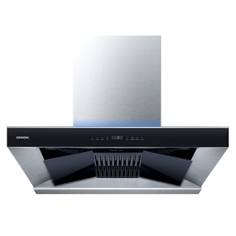 西门子(SIEMENS)欧式触控式飓风抽油烟机LC88EN951W