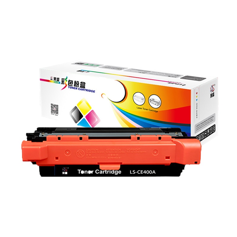 莱盛CE400A硒鼓(鼓粉一体)黑色单支装(适用惠普M551/M570dw/M575f佳能7780Cx)打印页数5500