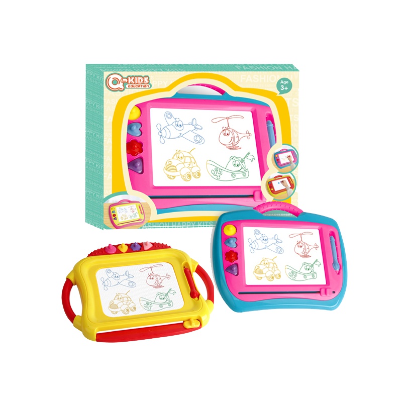 妮妮雅大号儿童画画版磁性彩色写字板宝宝1-3岁彩色涂鸦板玩具