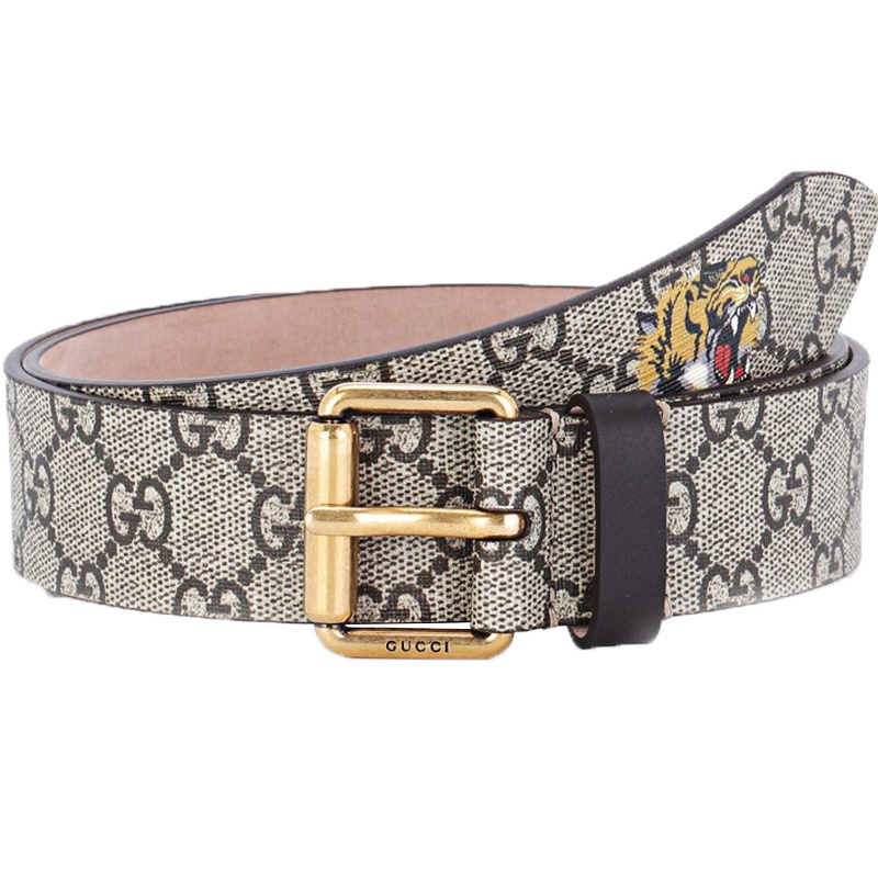 GUCCI 古驰 男士人造革针扣式皮带腰带 434520 K5W1T