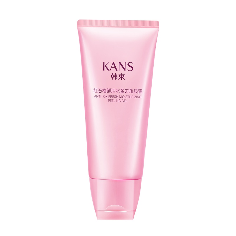 韩束(Kans) 耀鲜养红石榴鲜活水盈去角质素100ml 深层清洁 温和保湿 各种肤质通用