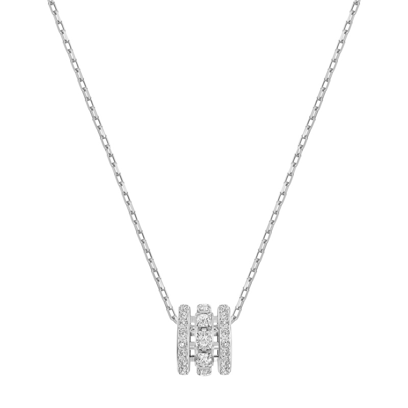 SWAROVSKI施华洛世奇 三环时来运转水晶项链人造水晶 送恋人 女士5509400