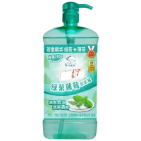 白猫洗洁精1.188kg双重精华绿茶薄荷加量装洗洁精家用大桶去油