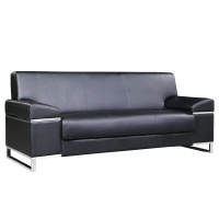 [红心家居]现代简约时尚沙发皮艺沙发三人位沙发客厅沙发