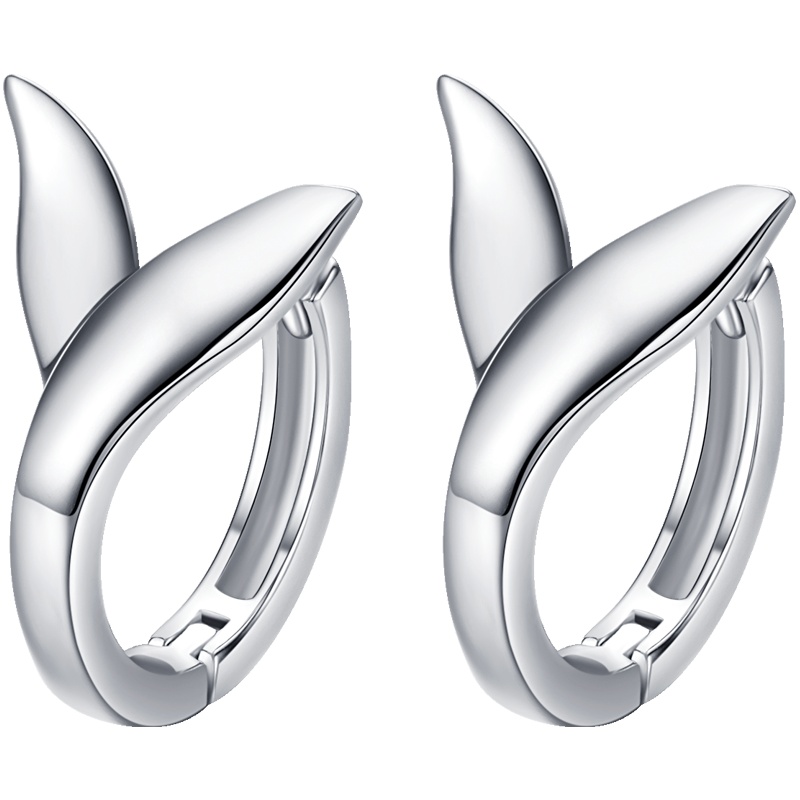 佰色传情时尚耳环925纯银女气质小众2019新款潮耳坠饰品