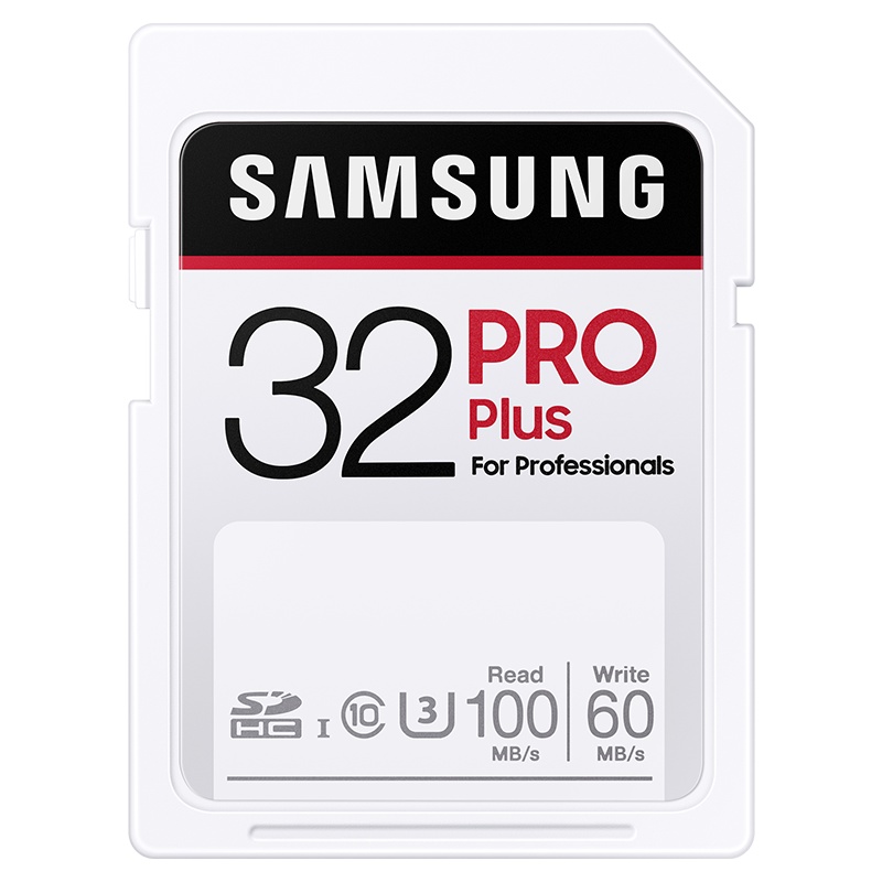 三星（SAMSUNG）PRO PLUS 32GB内存卡sd卡大卡 高速相机摄像录像机微单反内存卡存储卡