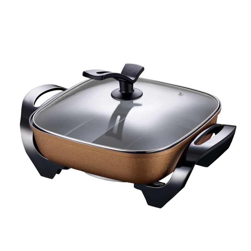 苏泊尔（SUPOR)多用途电火锅 H3030YK804-150 三档火力 经久耐用 多功能家用鸳鸯火锅 一锅双味