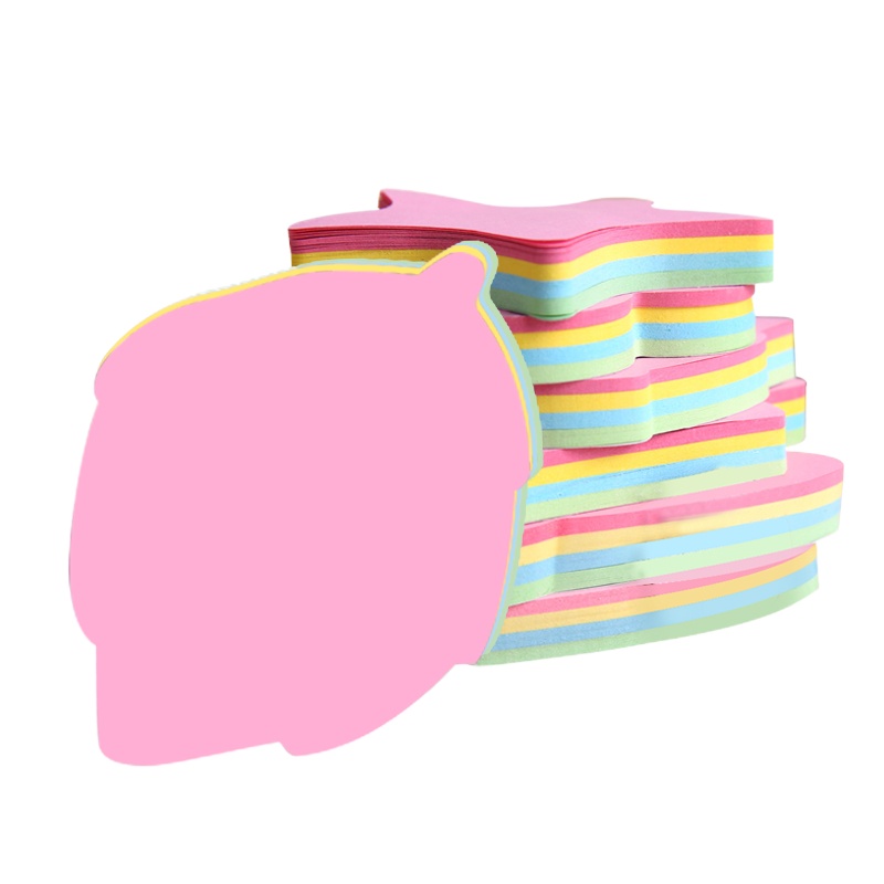 创易(chanyi)8本装 便利贴 便签纸 便签本 易事贴 百事贴 办公文具 树叶型 CY7674