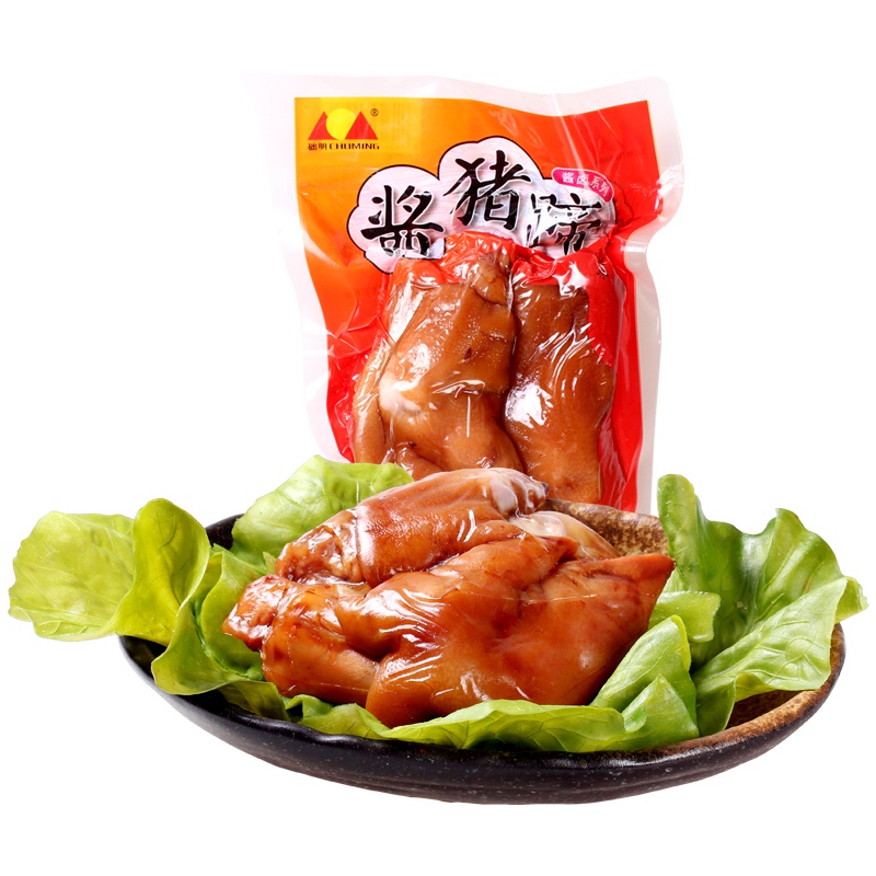 【础明】酱香猪蹄300g熟食卤味猪脚猪即食零食真空包装下酒菜