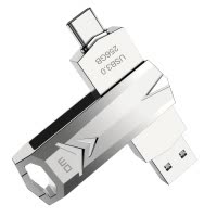 DM 256GB Type-c USB3.0 U盘 法师PD098系列 安卓手机扩容电脑优盘两用车载高速u盘